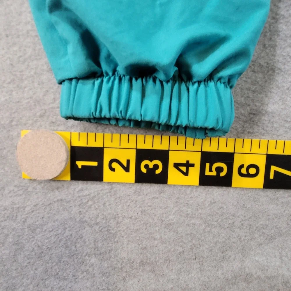 Vintage Lilys of Beverly Hills Tracksuit Teal Geometric Windbreaker Set Large